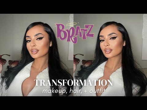 TURNING MYSELF INTO A BRATZ DOLL | FULL TUTORIAL, MAKEUP, HAIR + OUTFIT