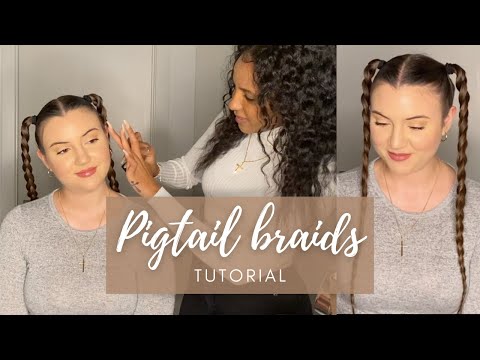 Braided Pigtails Hair Tutorial | Super Cute Hair Idea!