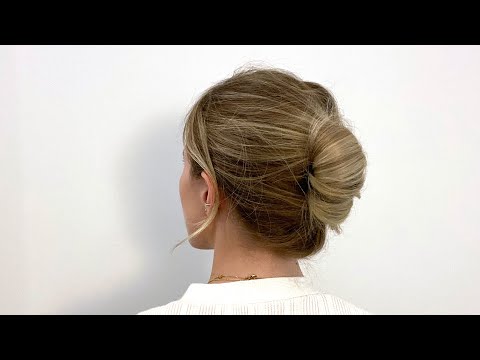 How to: French Twist - for mid-length &amp; short hair