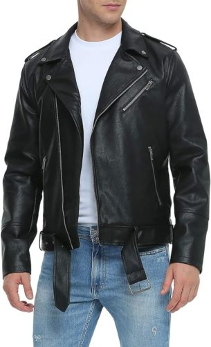 Leather jacket for Travis Barker Kravis couples costume