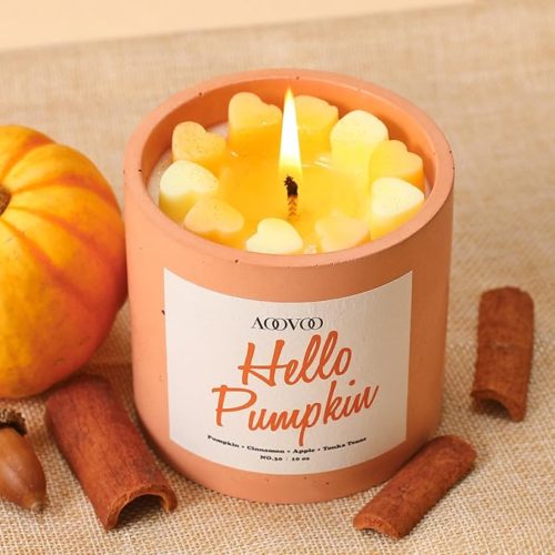 Fall-themed candle from amazon