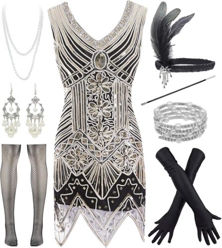 Flapper costume from Amazon