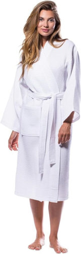 Amazon White Bathrobe