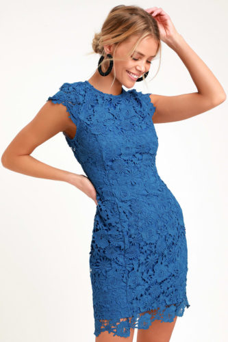 Lulus Lace Backless Dress