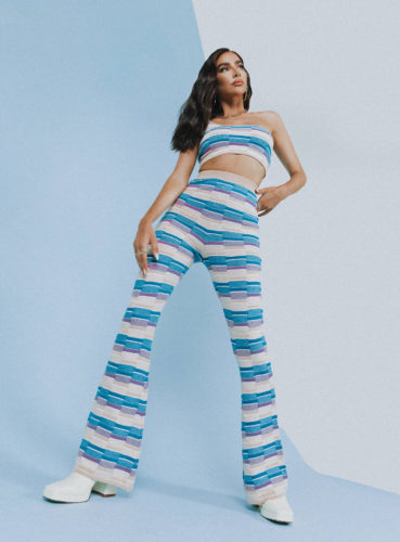 Princess Polly Co-Ord set with blue stripes