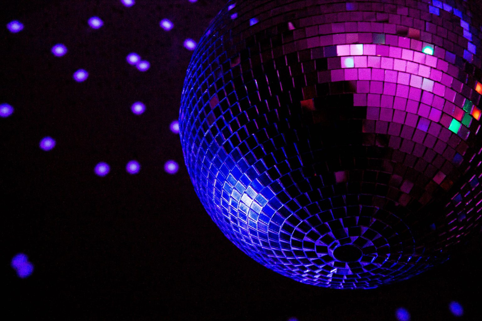 Disco ball photo from unsplash