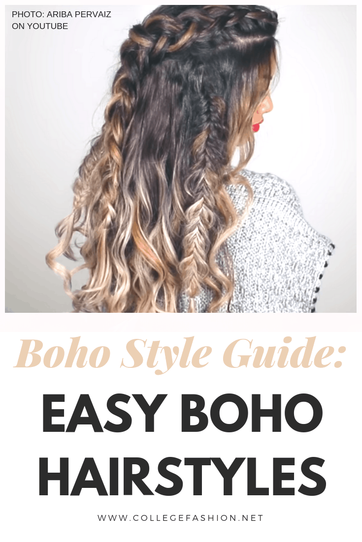 Bohemian style guide: Easy boho hairstyles and braid tutorials to try