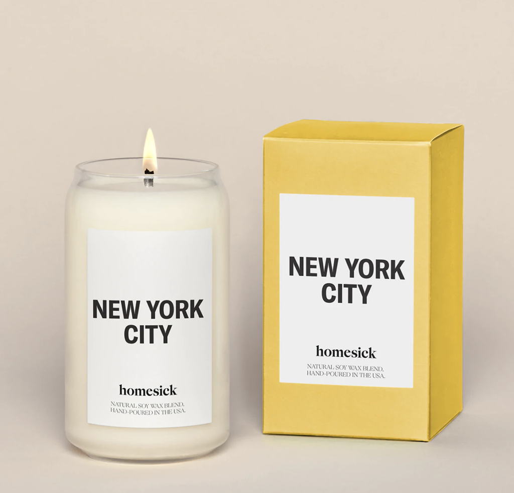 New York City homesick candle